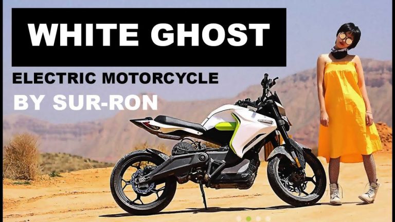 Preisgünstiges Elektromotorrad Sur-Ron White Ghost