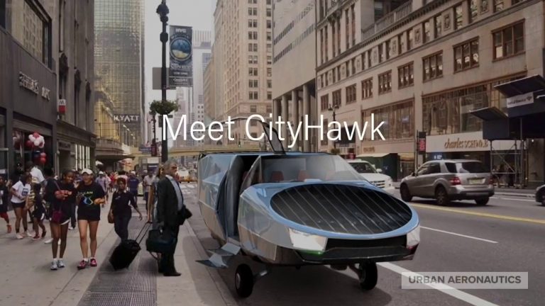 Urban Aeronautics: CityHawk Senkrechtstarter mit Brennstoffzellen-Antrieb