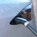 Tesla Model S 100D at Innsbruck Supercharger