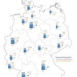 Deutschlandkarte Ladepunkte